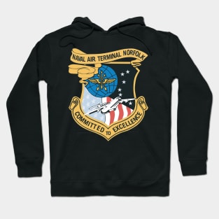 Navy - Naval Air Terminal Norfolk wo Txt X 300 Hoodie